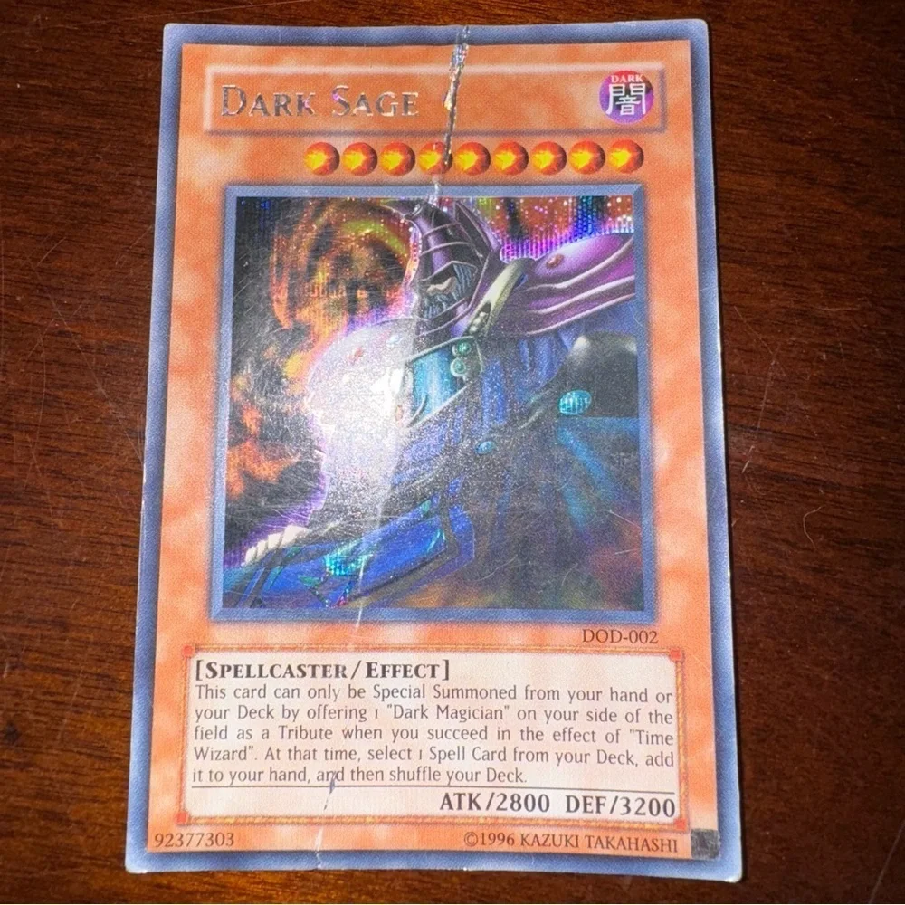Dark Sage DOD-002 Dawn of Destiny Xbox Limited Edition Foil Very Heavily Played